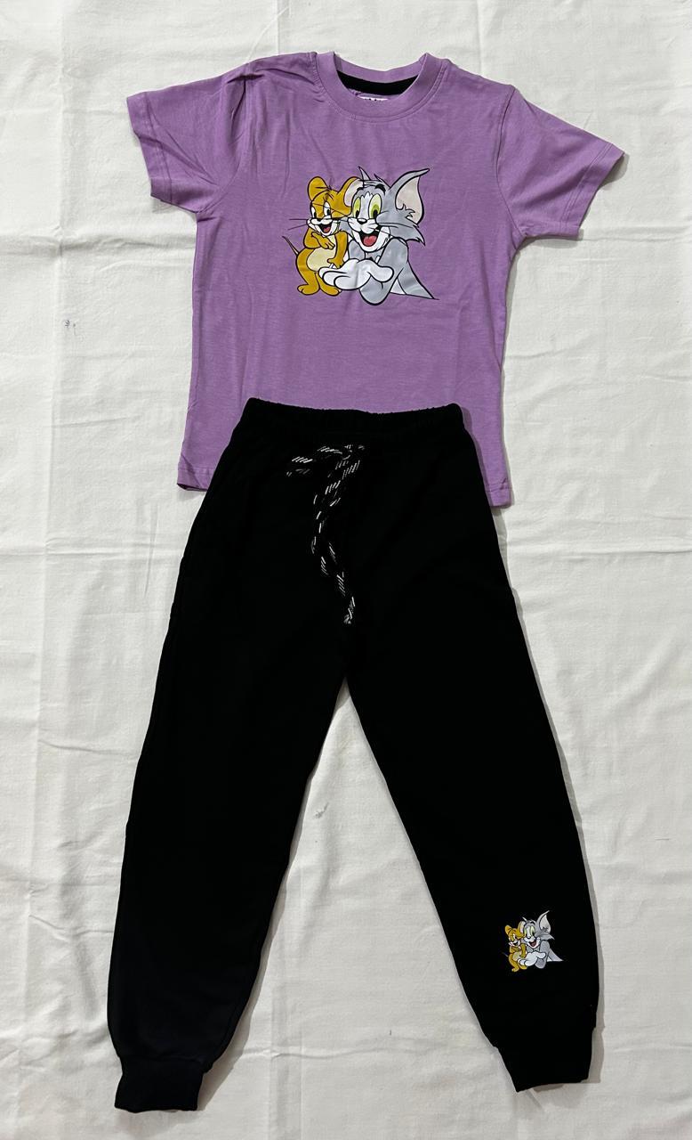 Tom and Jerry T-shirt and Jogger Set