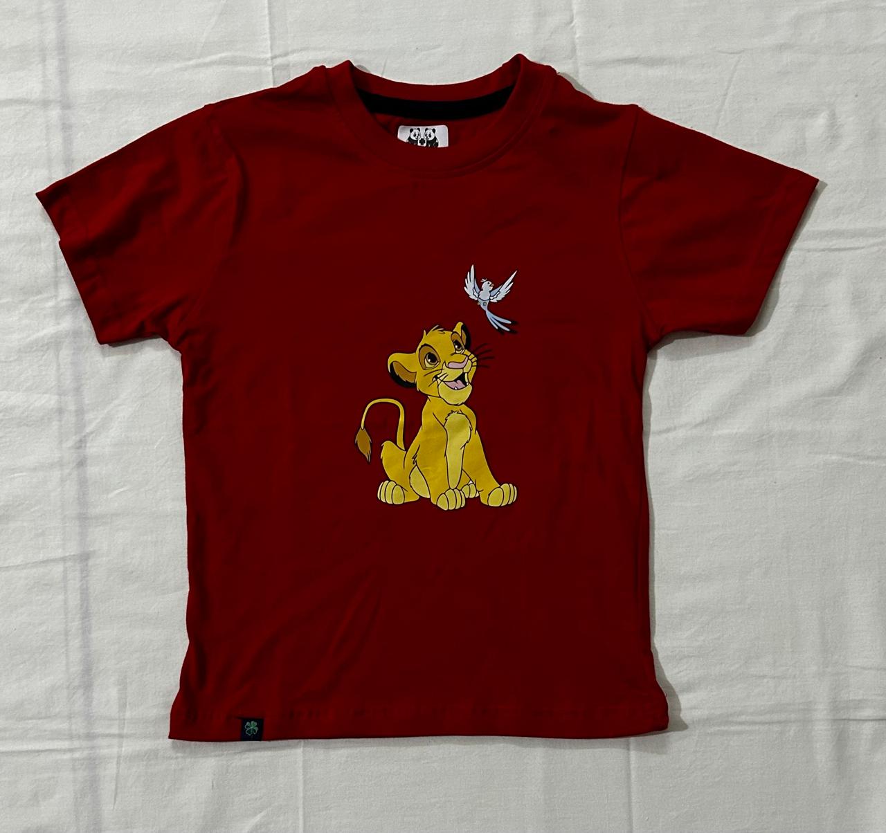 Simba printed Tshirt for Kids