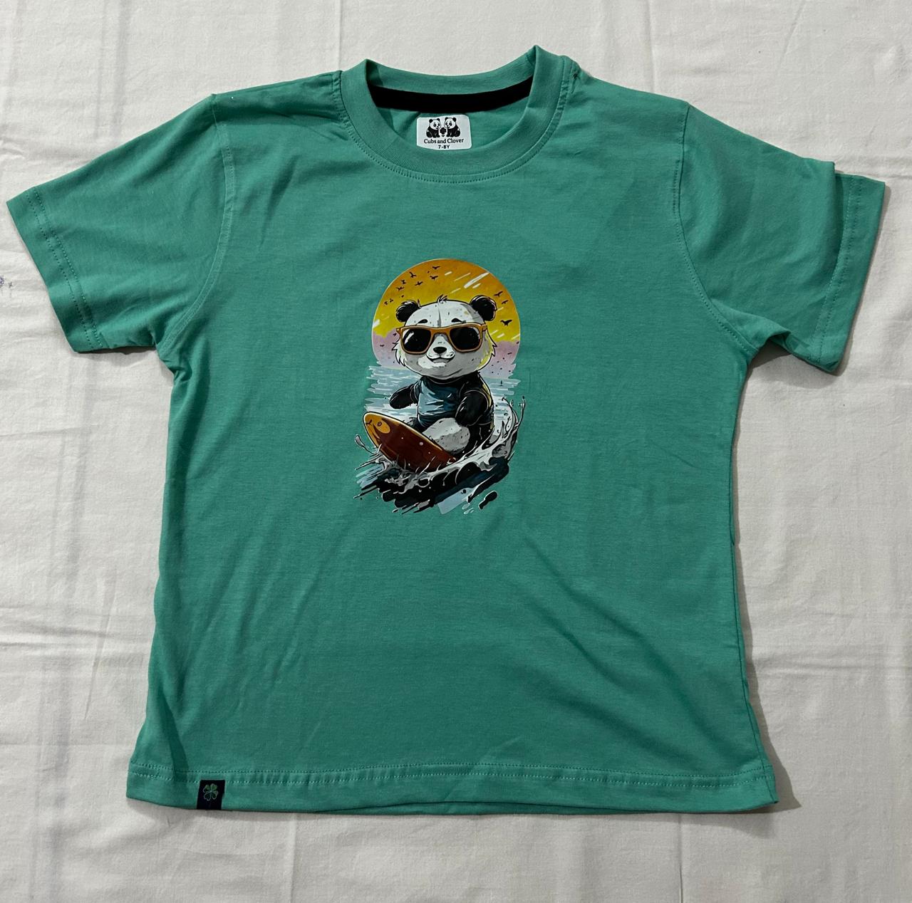 Panda Printed Tshirt for Kids