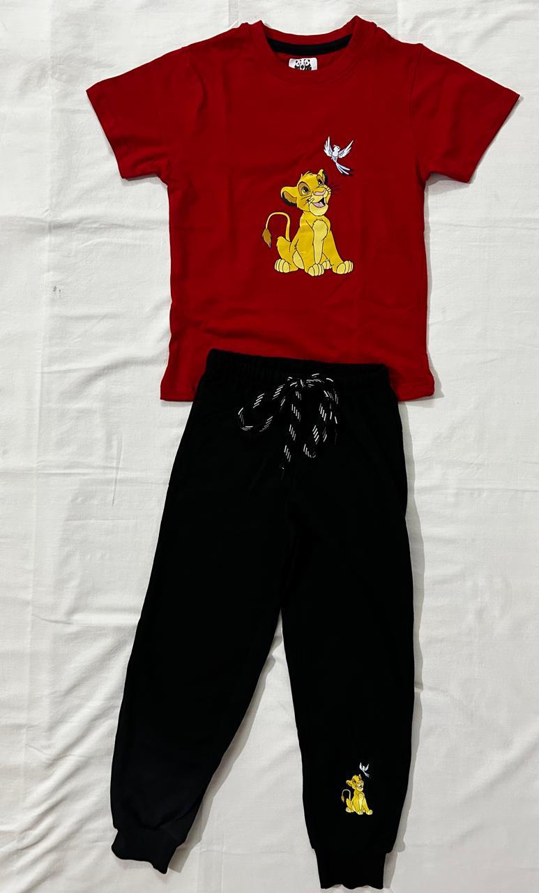 Simba T-shirt and Jogger Set
