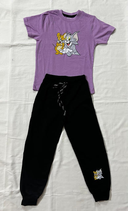 Tom and Jerry T-shirt and Jogger Set