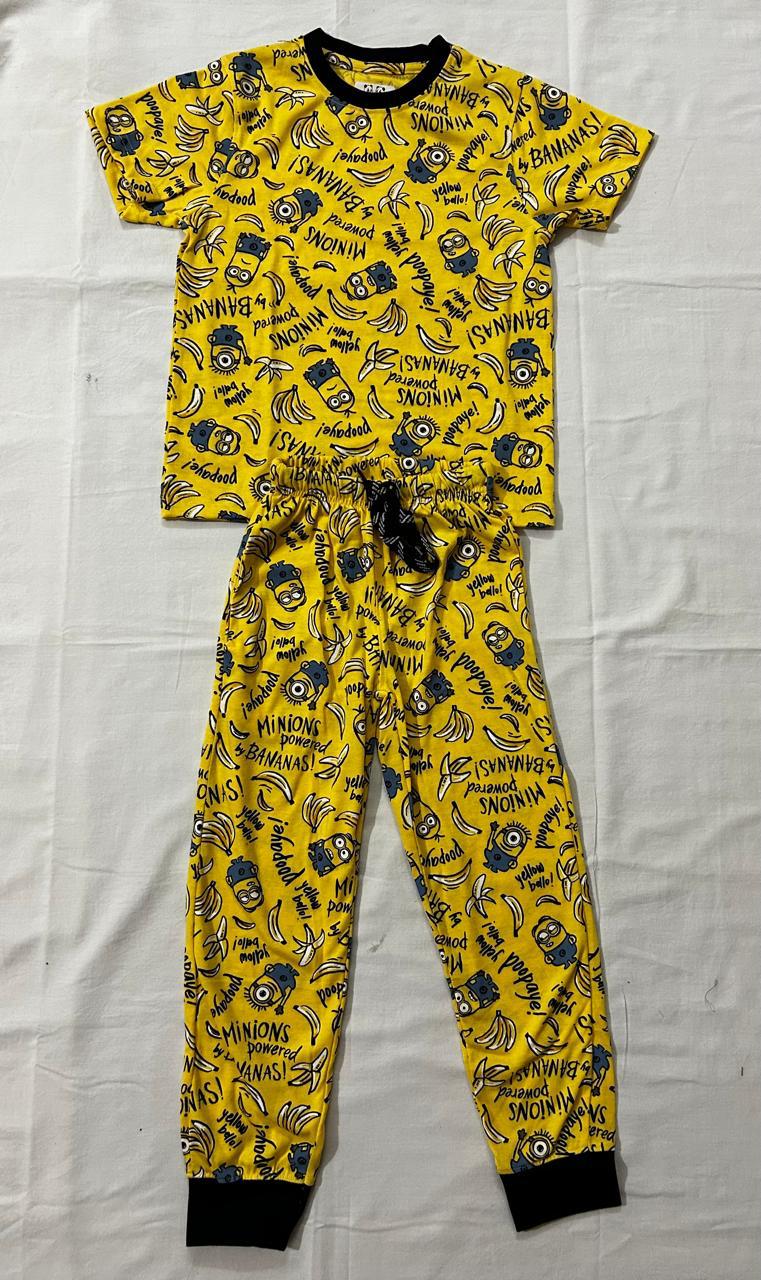 Minion T-shirt and Jogger Set