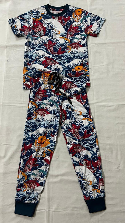 Fish T-shirt and Jogger Set