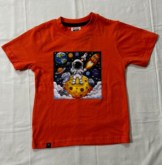 Astronaut printed Tshirt for Kids